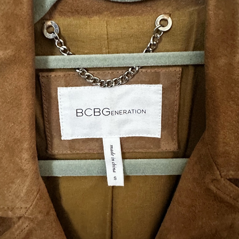 Bcbgeneration Brown Suede Jacket - image 2